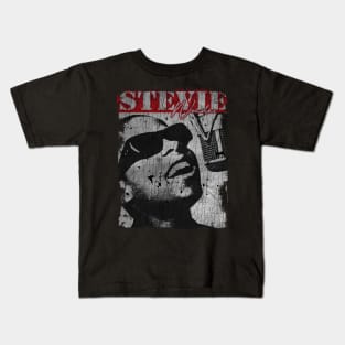 TEXTURE ART - Stevie Wonder Kids Kids T-Shirt